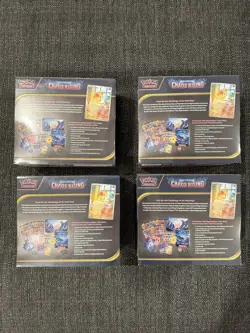 Pokemon TCG Chaos Rising Pokemon Center ETB Elite Trainer Box x4 NEW SEALED - Image 2