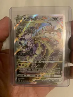 Mewtwo VSTAR GG44/GG70 Holo Crown Zenith Galarian Gallery Pokemon English - Image 3