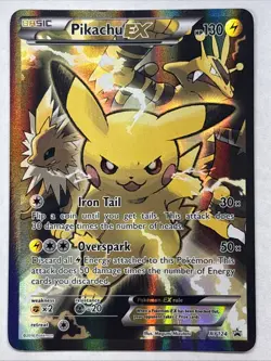 2016 Pokemon Pikachu EX 130 XY124 - XY Promo HP - Image 1