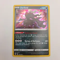 Darkrai - (Cosmos Holo) Promo 105/189 Pokemon TCG SWIRL - Image 1
