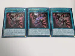 3x Ultra Rare Fiendsmith's Sanct Yugioh! Mega Pack - Image 1
