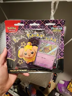 Pokemon Scarlet & Violet Paldean Fates Tech Sticker Collection - Fidough - Image 1