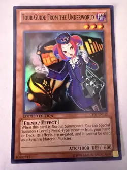 Yugioh - Tour Guide From the Underworld - Super - Limited - CT09-EN013 - NM - Image 1