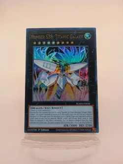 Number S38: Titanic Galaxy BLMM-EN038 YuGiOh Ultra Rare 1st Edition Near Mint - Image 1