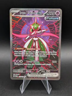 Iron Valiant EX 157/131 Special Illustration Rare Pokemon Prismatic Evolutions - Image 1