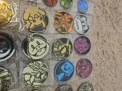 Lot of 46 Official Pokemon TCG Coins - Image 3