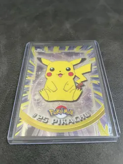 2000 Topps Chrome Pokemon TV Animation Edition Pikachu #25 - Image 1
