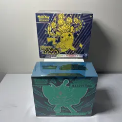 Pokemon Lot of 2 Items - 1X Twilight Masquerade & 1X Surging Sparks ETB - New - Image 2