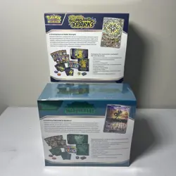 Pokemon Lot of 2 Items - 1X Twilight Masquerade & 1X Surging Sparks ETB - New - Image 4