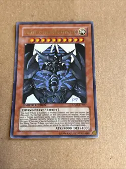 2O10 Obelisk the Tormentor JUMP-EN037 Limited Ed. PROMO Ultra Rare YuGiOh - Image 1