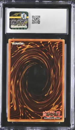 Yugioh CGC 8.5 FADED Time Wizard MRD-065 Ultra Rare Unlimited MISPRINT INK ERROR - Image 2