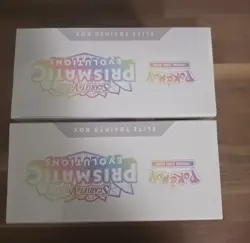 2x Pokemon Scarlet & Violet Prismatic Evolutions Elite Trainer Box ETB Sealed - Image 3