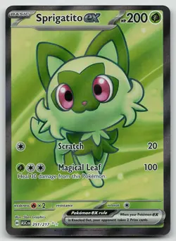 Pokemon Sprigatito ex 251/217 Ascended Heroes Ultra Rare Holo NM - Image 1