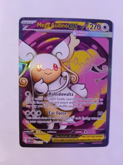 Mega Audino ex 253/217 Ultra Rare Ascended Heroes Pokemon Holo Near Mint - Image 1