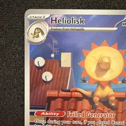 Heliolisk 229/217 Ascended Heroes (ASC) Illustration Rare Pokemon TCG- Near Mint - Image 2