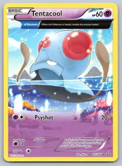 Tentacool 71/160 Primal Clash Pokemon NM - Image 1