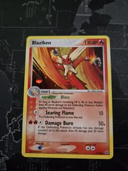 Blaziken 1/106 Holo Rare Emerald Pokemon Holo HP - Image 1
