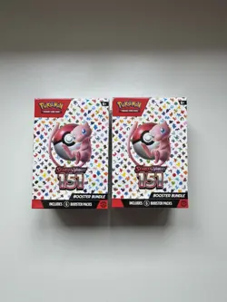 Pokemon TCG 151 Booster Bundle Sealed And New x2 - Image 1