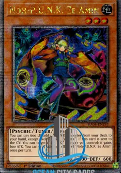 Yugioh Noh-P.U.N.K. Ze Amin RA04-EN293 Quarter Century Secret 1st ed - Image 3