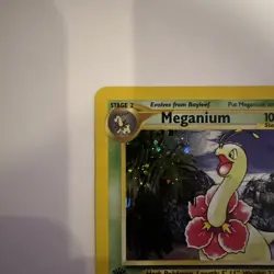 Pokemon TCG Meganium Holo 11/111 Neo Genesis 1st Edition NM - Image 3