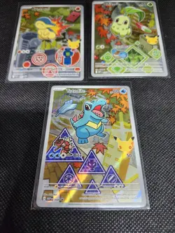 Pokemon First Partner Illustration Collection Series 2 JOHTO GEN 2 SET - Image 2