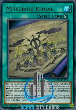 Yugioh Mitsurugi Ritual SUDA-EN095 Ultra Rare 1st Edition - Image 5