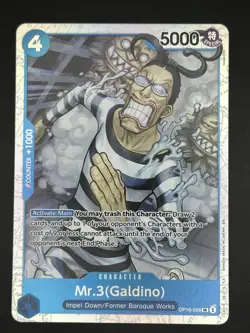 Mr.3 (Galdino) SR OP16-056 One Piece Time of Battle ENGLISH - Image 2