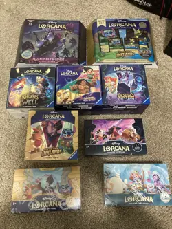 Disney Lorcana SEALED Lot - Image 1