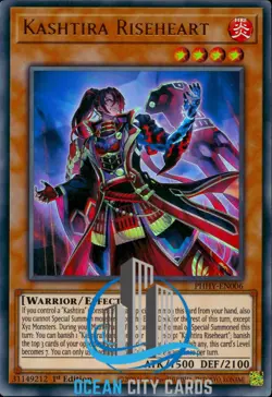 Yugioh Kashtira Riseheart PHHY-EN006 Ultra Rare 1st Edition - Image 1