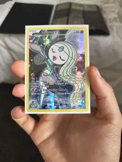 Pokemon TCG XY Promo Meloetta full art holo XY120 - Image 1