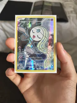 Pokemon TCG XY Promo Meloetta full art holo XY120 - Image 2