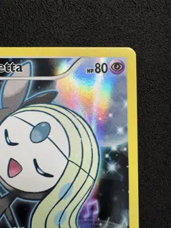Pokemon TCG Meloetta XY120 Black Star Promo Full Art Illustration Rare LP - Image 3