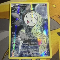 Pokemon TCG XY Promo Meloetta Full Art Holo XY120 - Image 1