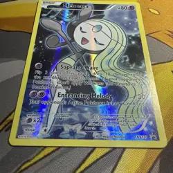 Pokemon TCG XY Promo Meloetta Full Art Holo XY120 - Image 2