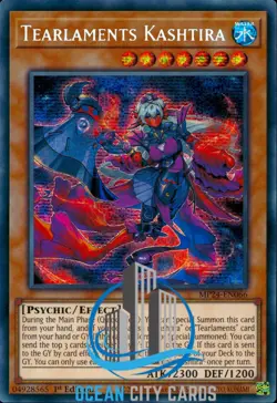 Yugioh Tearlaments Kashtira MP24-EN066 Secret Rare 1st Edition - Image 1