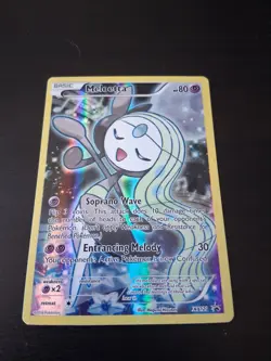 Pokemon Meloetta Full Art XY120 Promo - Image 1