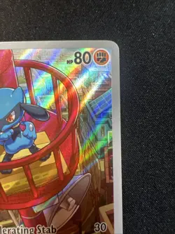 Pokemon TCG Riolu Illustration Black Star Promo 010 NM - Image 3