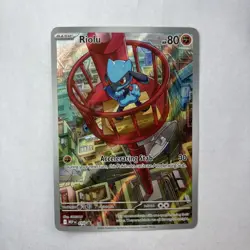 Pokemon TCG Riolu Illustration Black Star Promo 010 NM - Image 1