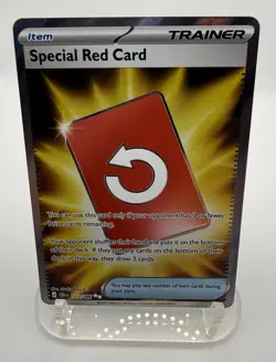 Nintendo Pokemon TCG Special Red Card 113/086 Trainer-Item Holo English UC - Image 1