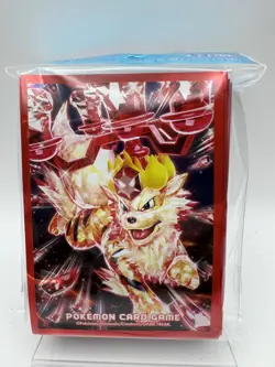 Pokemon Center Japan Card Game Sleeves Gyarados Tyranitar Arcanine 64pcs Sealed - Image 4
