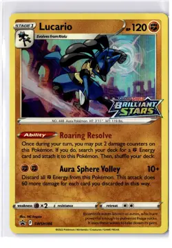 LP/HP- Lucario SWSH186 Promo SWSH: Sword & Shield Promo Cards - Image 1