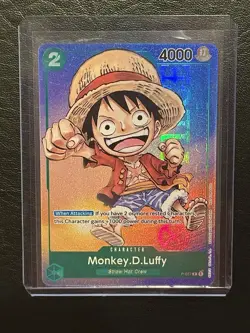 Monkey.D.Luffy (Gen Con 2023) P-037 One Piece Promotion Cards Foil - Image 1