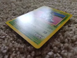 Nidoqueen Pokemon Card TCG 1999 Rare Unlimited Jungle Vintage 23/64 Sleeve NM - Image 3