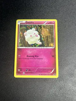 McDonald's Pokemon Holo Promo 2-Card Lot Axew 12/12 & Swirlix 9/12 English - Image 4