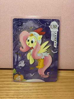 Halloween Fluttershy UR HY09-UR-005L4 My Little Pony Kayou Moon 9 Chinese Card - Image 1