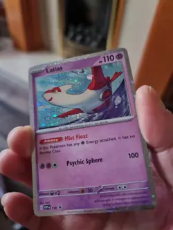 SVP139 Latias- Stellar Crown Black Star Promo Cosmic Rare - Pokemon Card TCG - Image 1