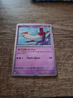 SVP139 Latias- Stellar Crown Black Star Promo Cosmic Rare - Pokemon Card TCG - Image 2