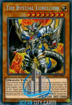 Yugioh The Bystial Lubellion DABL-EN009 Secret Rare 1st Edition - Image 1