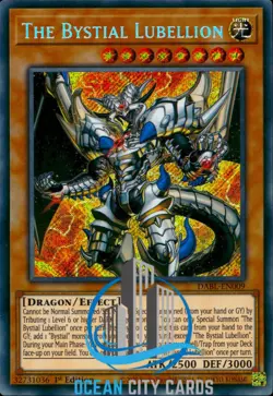 Yugioh The Bystial Lubellion DABL-EN009 Secret Rare 1st Edition - Image 5
