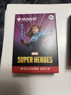 MTG Magic The Gathering Marvel Super Heroes Welcome Deck Set Of 4 - Image 2